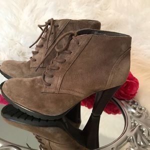 White Mountain Suede Booties